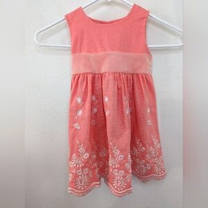 Blueberi boulevard Linen/Cotton Dress Toddlers Size 3